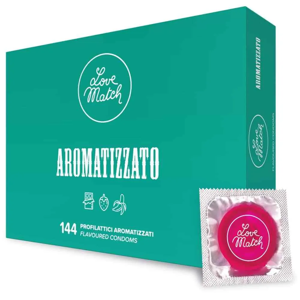 144 Preservativi Love Match