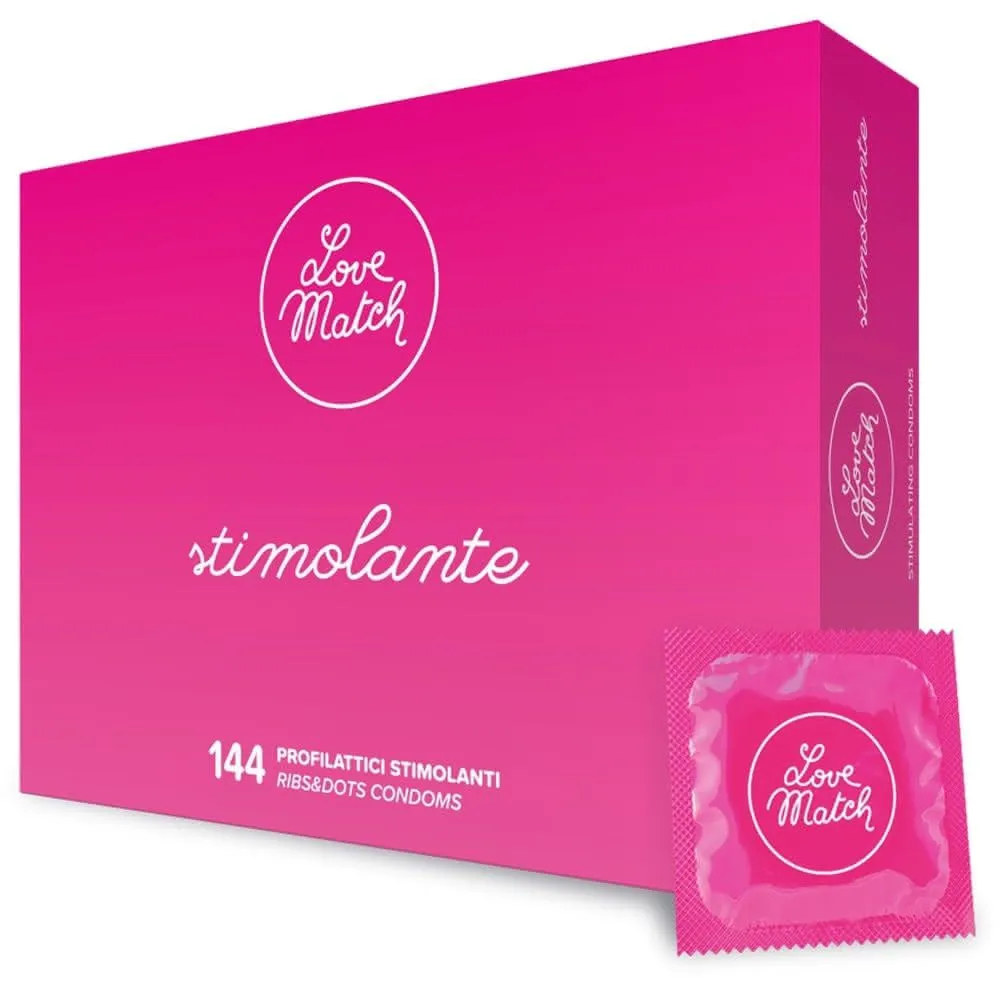 144 Preservativi Love Match
