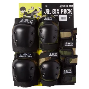 187 Six Pack Set of Pads - Camo