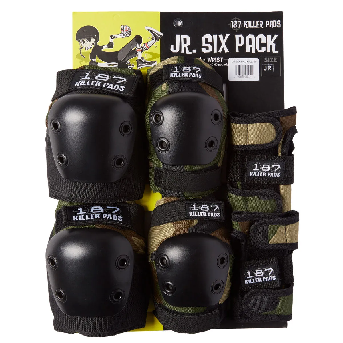 187 Six Pack Set of Pads - Camo