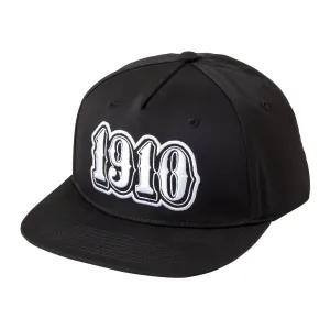 1910 OG Patched 5 Panel Hat - Black