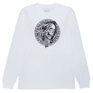 1910 Times Up Long Sleeve T-Shirt - White