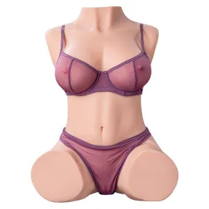 42.99lb Dania Realistic Sex Doll with 3D Texured Vigina Lifelike Plump Breast Dual Channels 【US Stock Available Only】