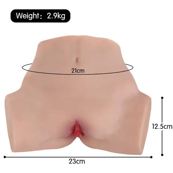 6.39lb Realistic Sex Doll | Traci Ass 2IN1 Dual Channel Male Masturbation Toy Lifelike Butt  【US Stock Available Only】