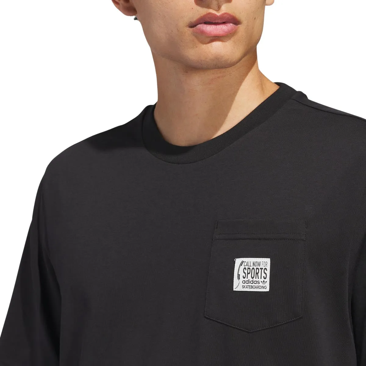Adidas Call Sports Pocket T-Shirt - Black