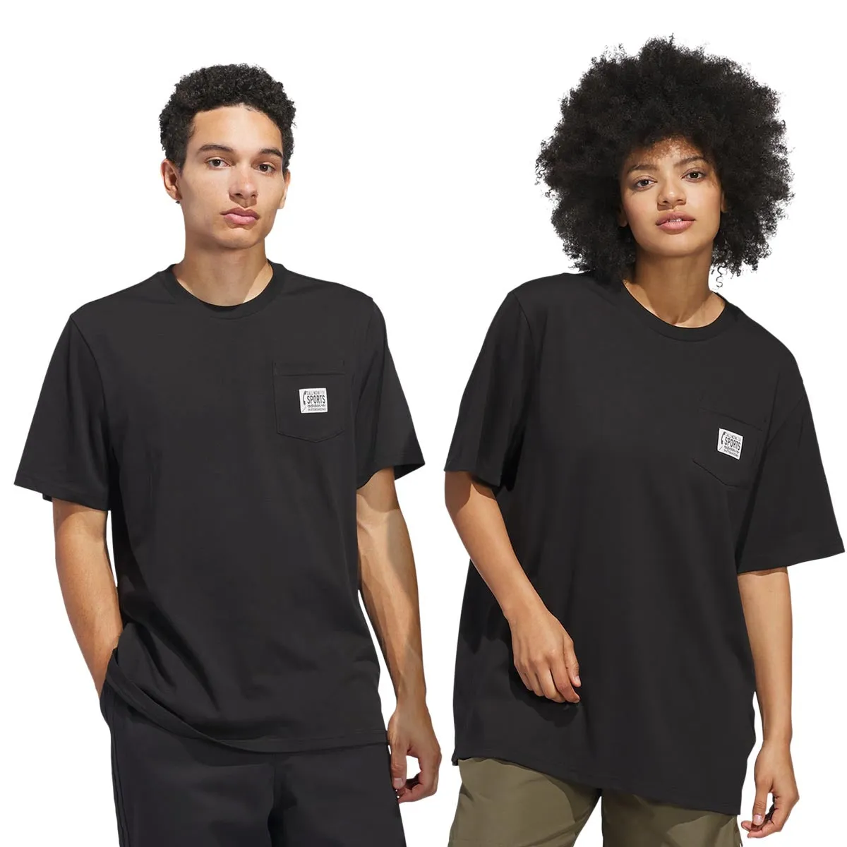 Adidas Call Sports Pocket T-Shirt - Black