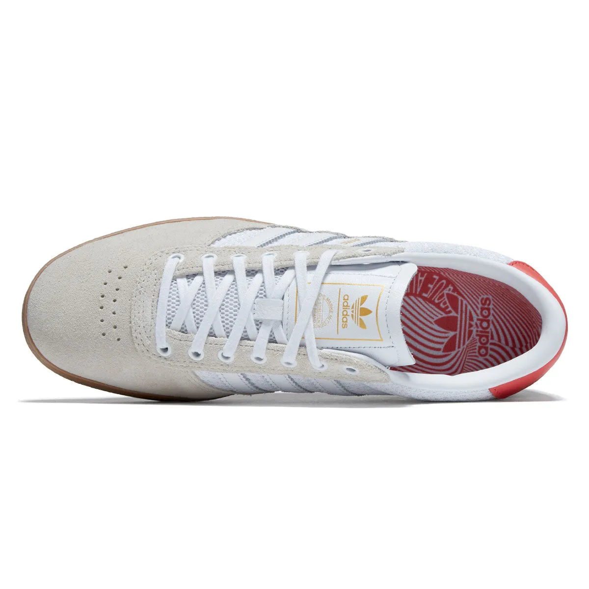 Adidas Puig Indoor Shoes - Wonder White/Ftwr White/Gum