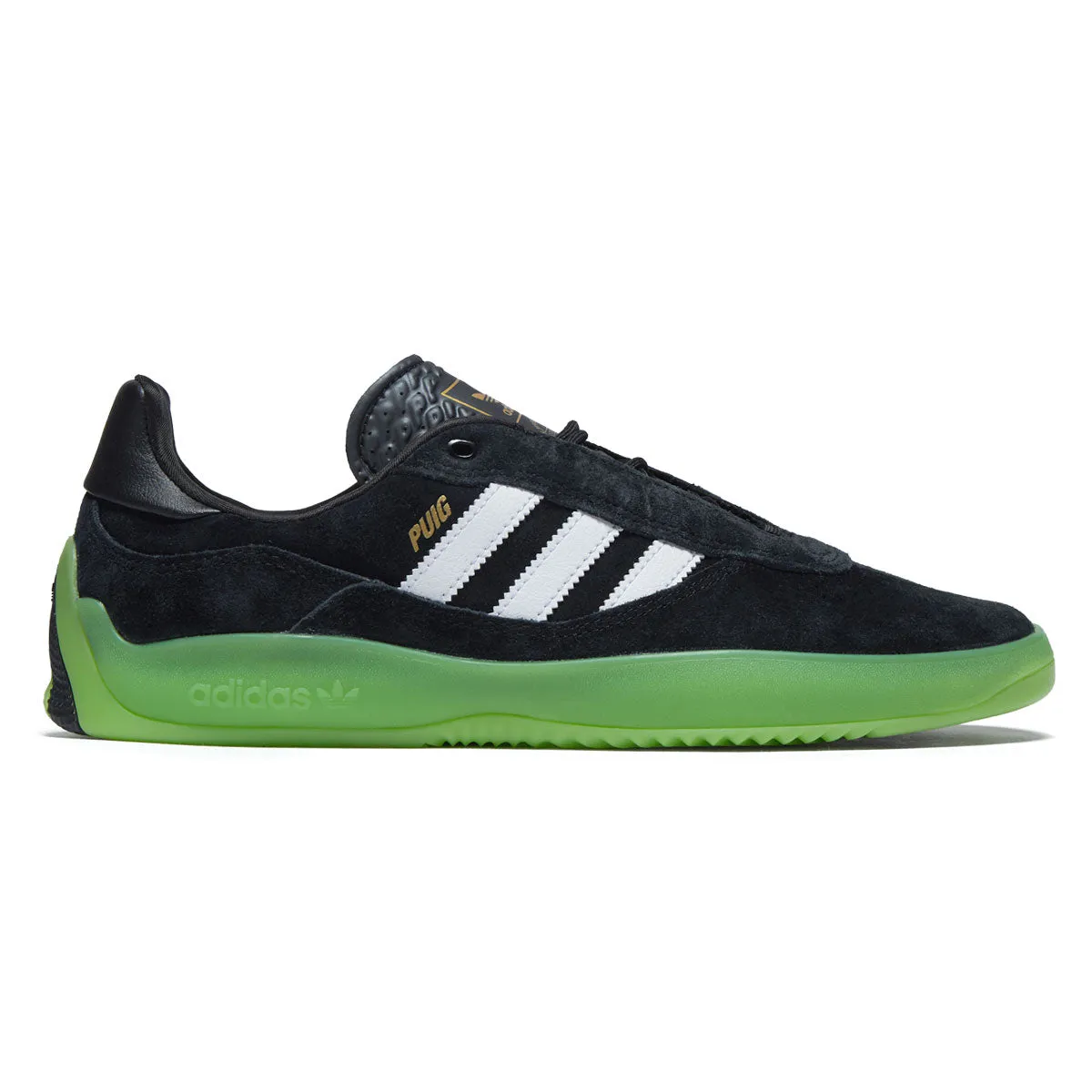 Adidas Puig Shoes - Core Black/Ftwr White/Green