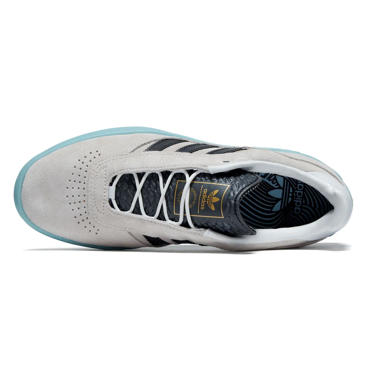 Adidas Puig Shoes - Crystal White/Core Black/Crystal White