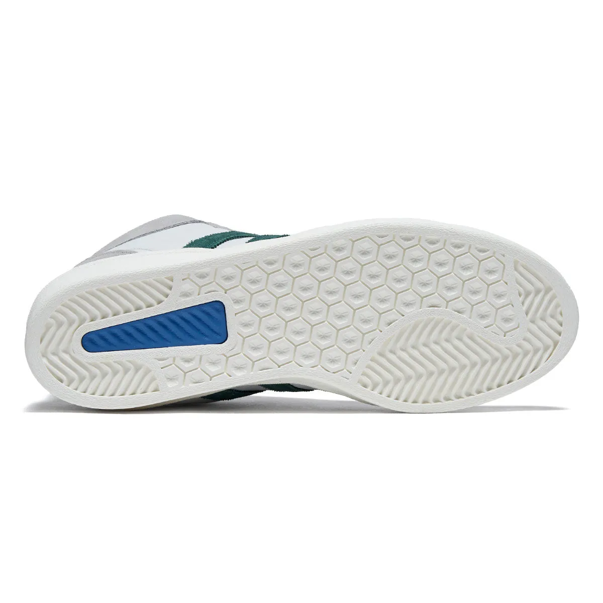 Adidas Superskate Shoes - Granite/Green/Crystal White