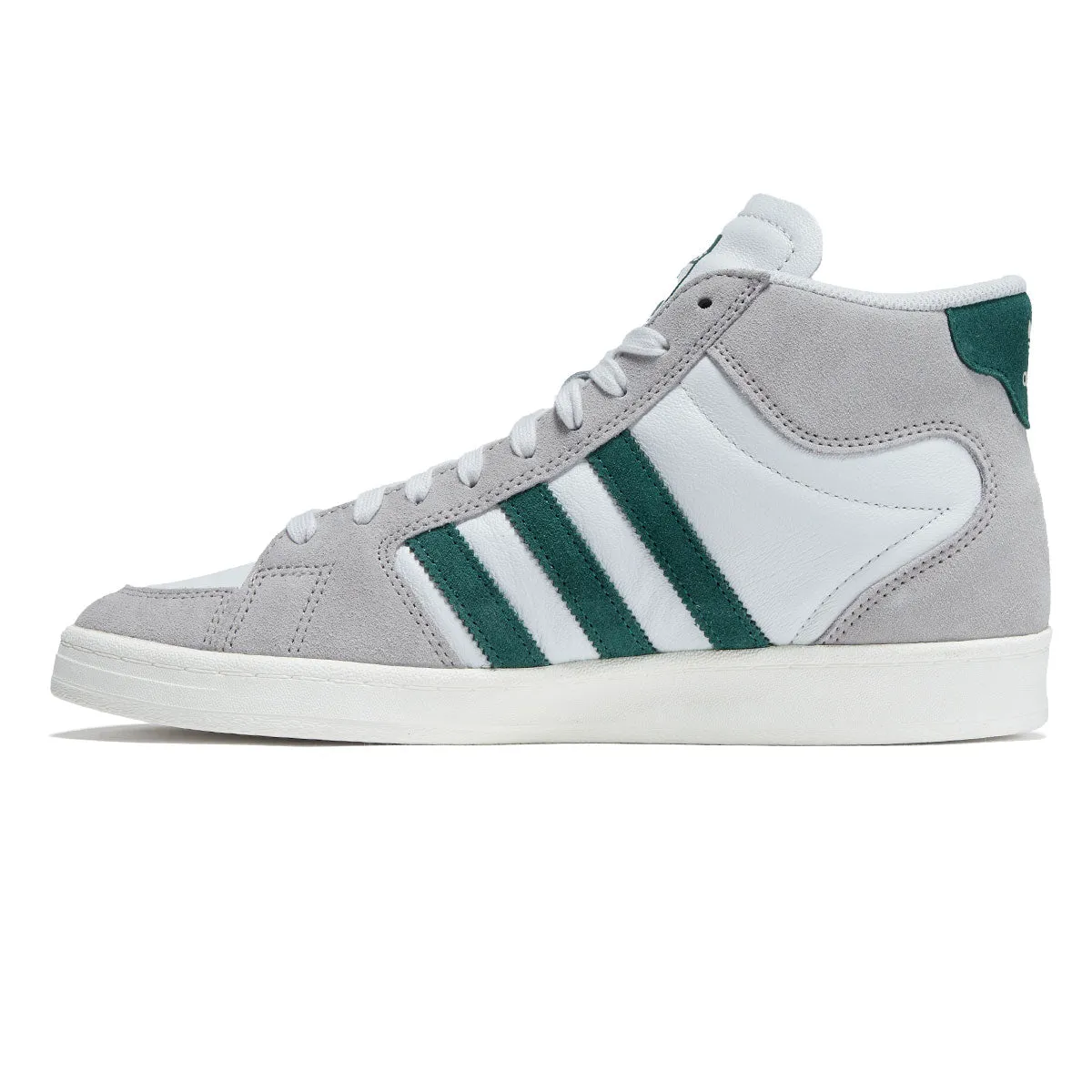 Adidas Superskate Shoes - Granite/Green/Crystal White