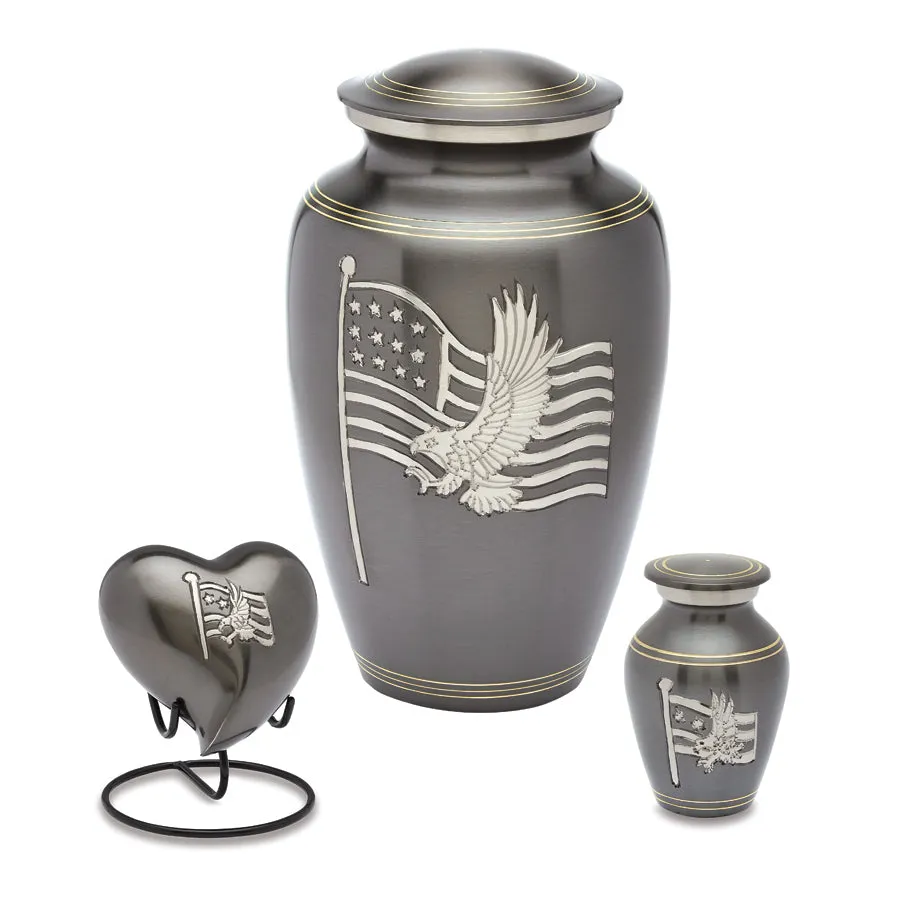American Honor and Glory Military Cremation Urn