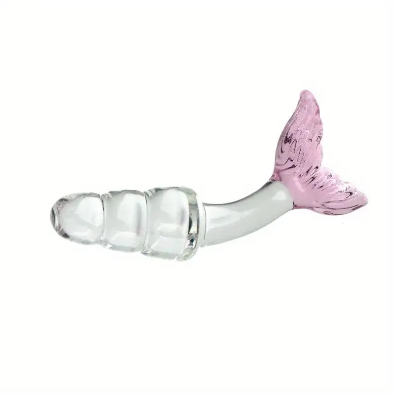 Anal Expander Glass Butt Plug Anal Massager G-Spot Stimulator