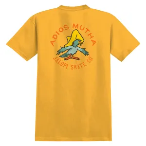 Anti-Hero Adios Mutha T-Shirt - Heather Mustard