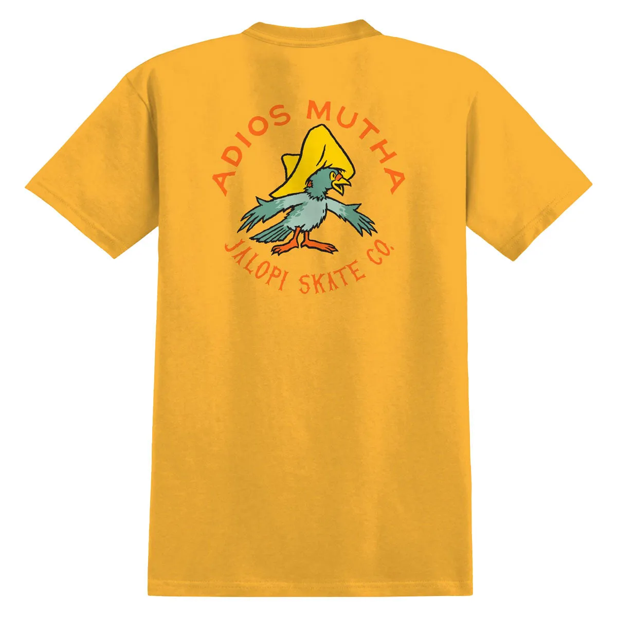 Anti-Hero Adios Mutha T-Shirt - Heather Mustard
