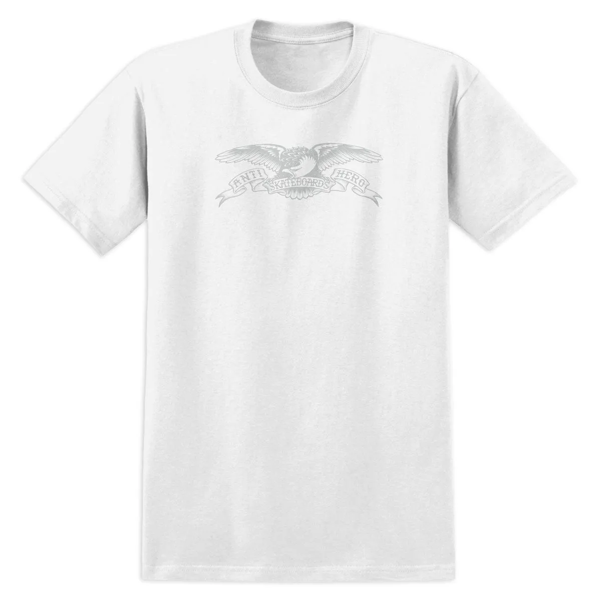 Anti-Hero Basic Eagle T-Shirt - White/Grey