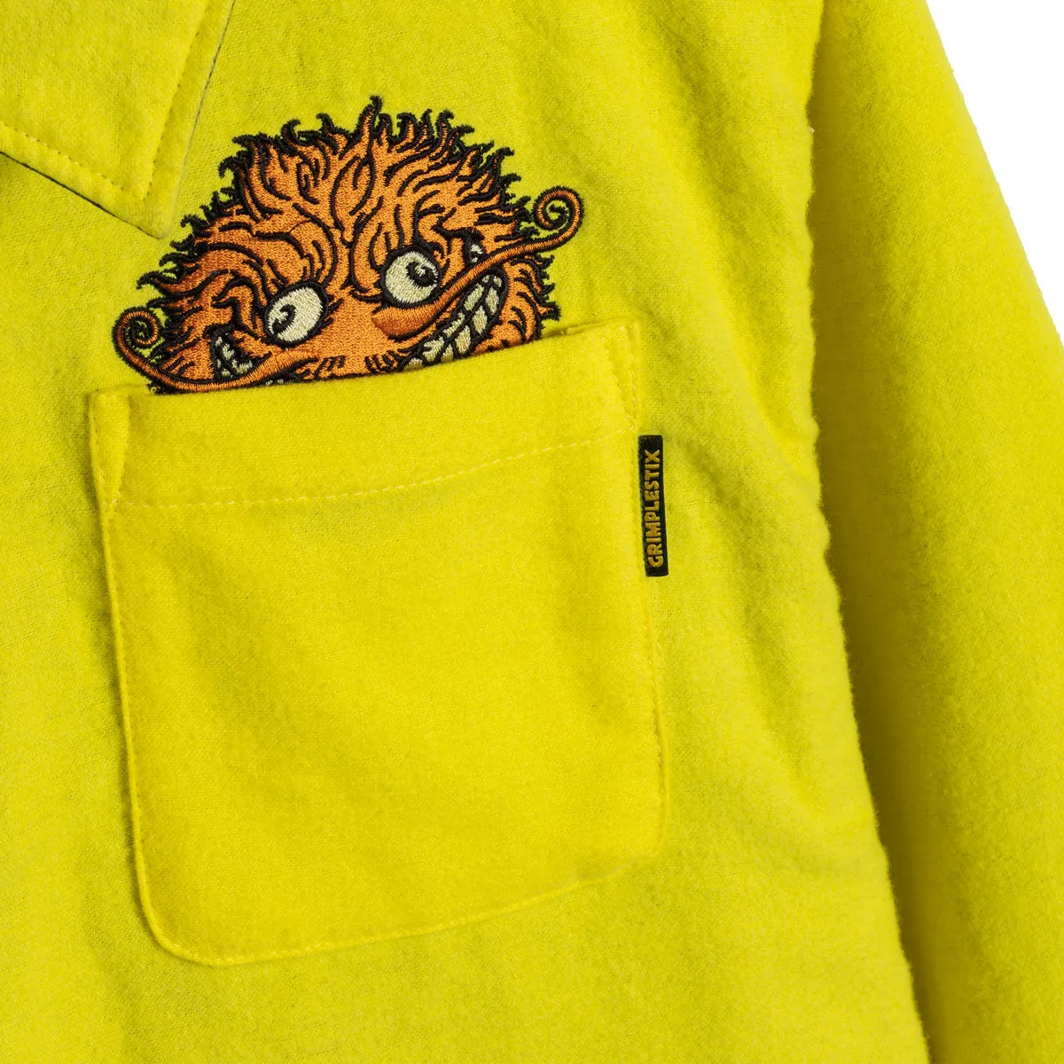 Anti-Hero Grimple Reversible Jacket - Black/Yellow/Multi