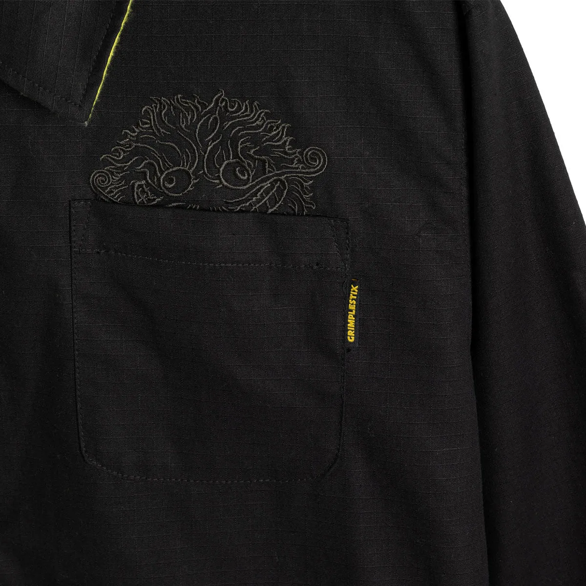 Anti-Hero Grimple Reversible Jacket - Black/Yellow/Multi