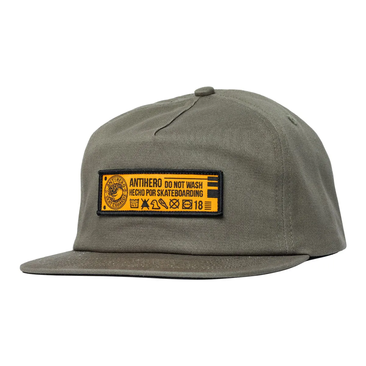 Anti-Hero Hecho Por Skate Hat - Grey