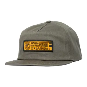 Anti-Hero Hecho Por Skate Hat - Grey