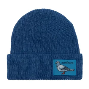 Anti-Hero Lil Pigeon Label Beanie - Blue/Blue