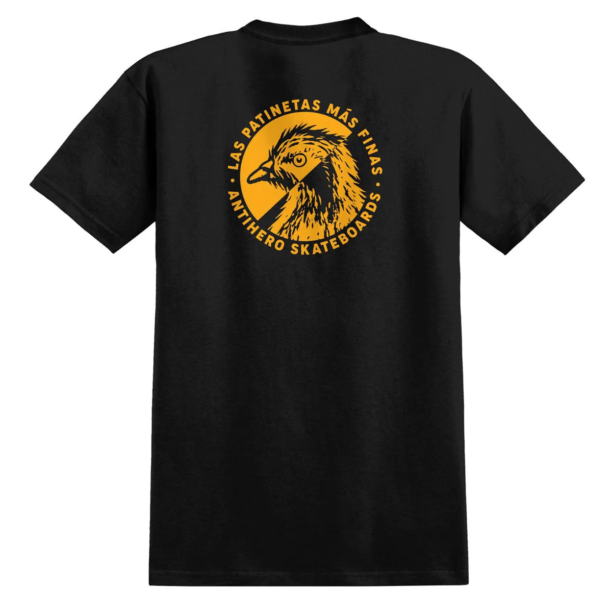 Anti-Hero Refrescos Pocket T-Shirt - Black/Yellow Prints