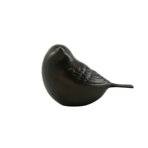 Antique Bronze Songbird Keepsake I A beautiful way to remember someone