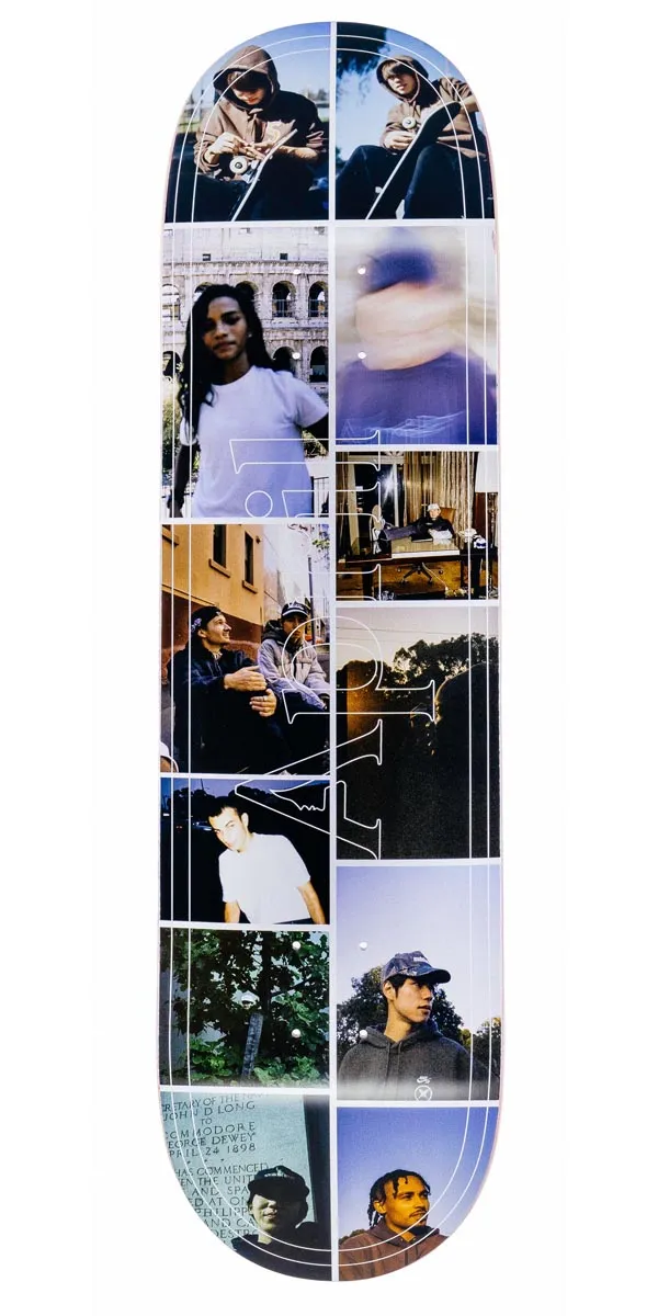 April OG Logo Photo Skateboard Deck - Multi - 8.50"