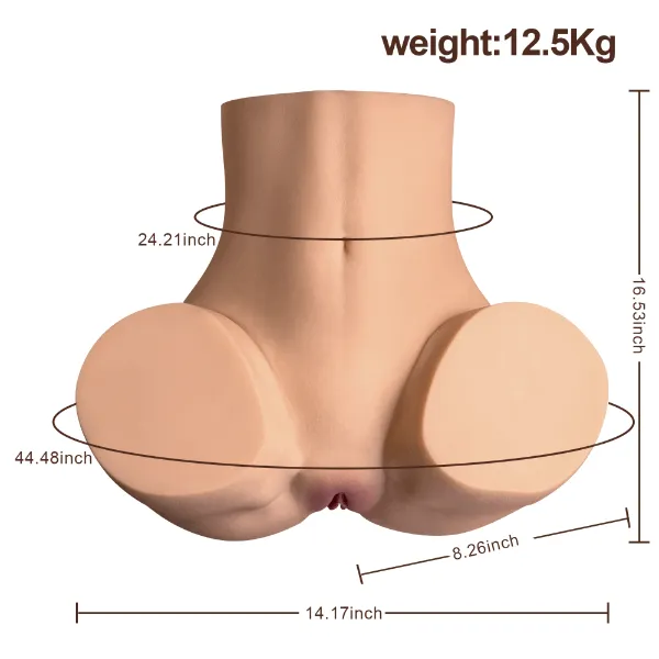 Automatic Sex Doll | 27.55lb Gina Thrusting Realistic Butt Male Masturbator 【US Stock Available Only】