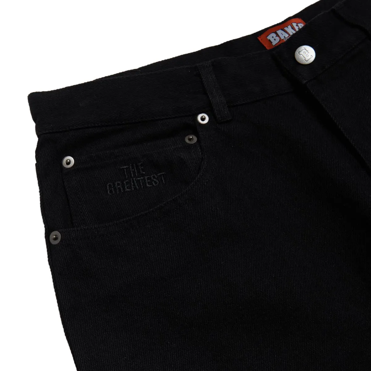 Baker Warner Denim Pants - Black