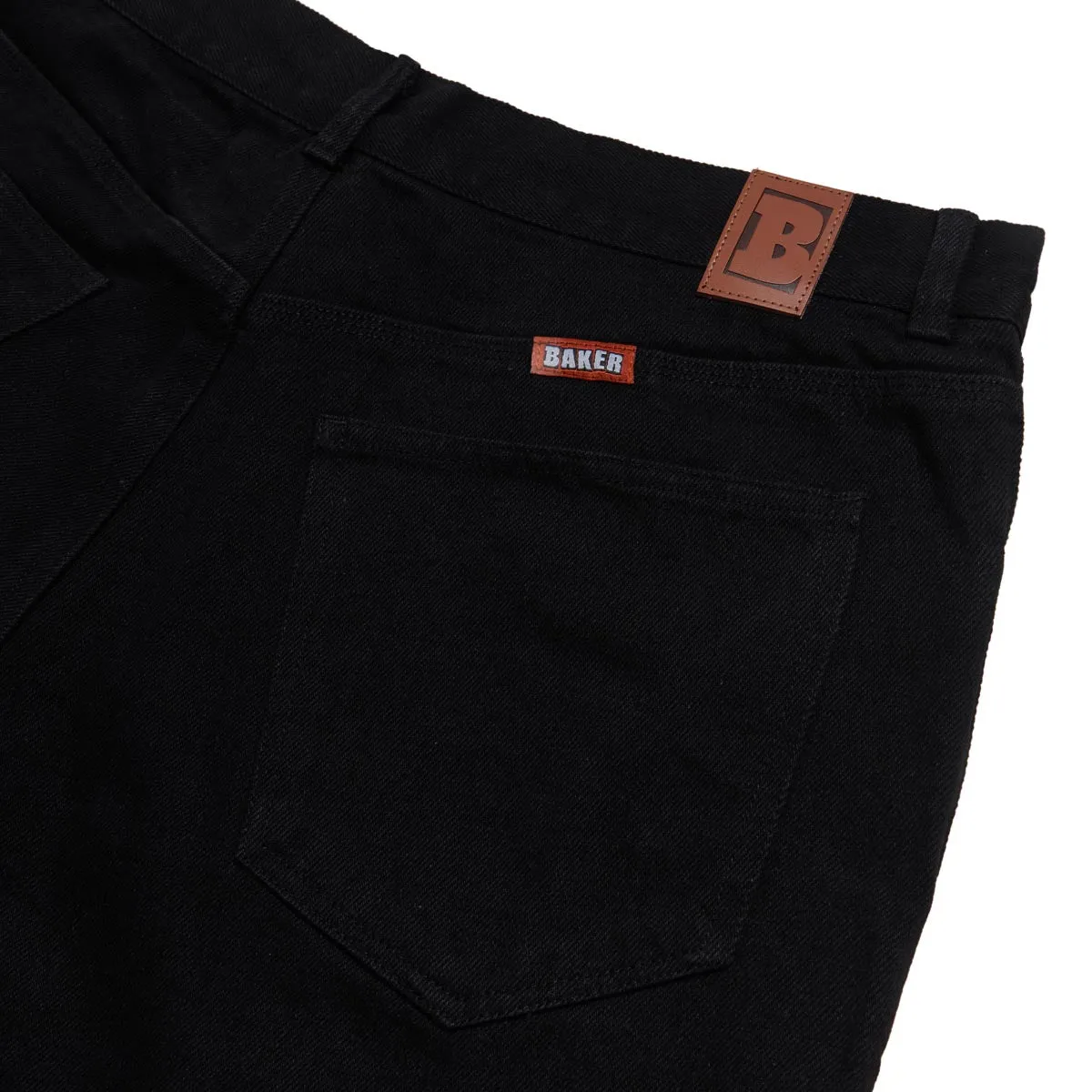 Baker Warner Denim Pants - Black