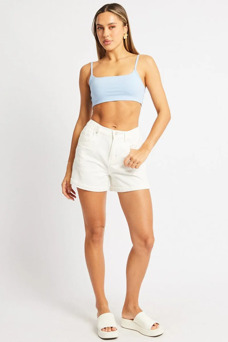 Blue Bralette Supersoft
