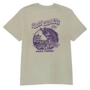 Brixton Bass Brains Gf T-Shirt - Sustained Grey