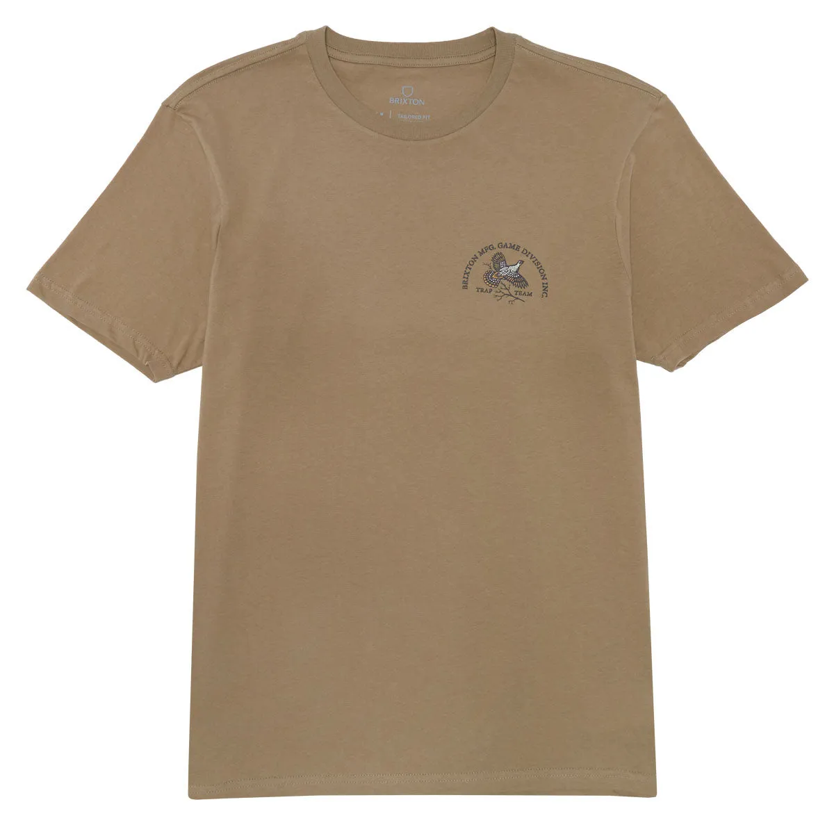 Brixton Game Tailored T-Shirt - Khaki