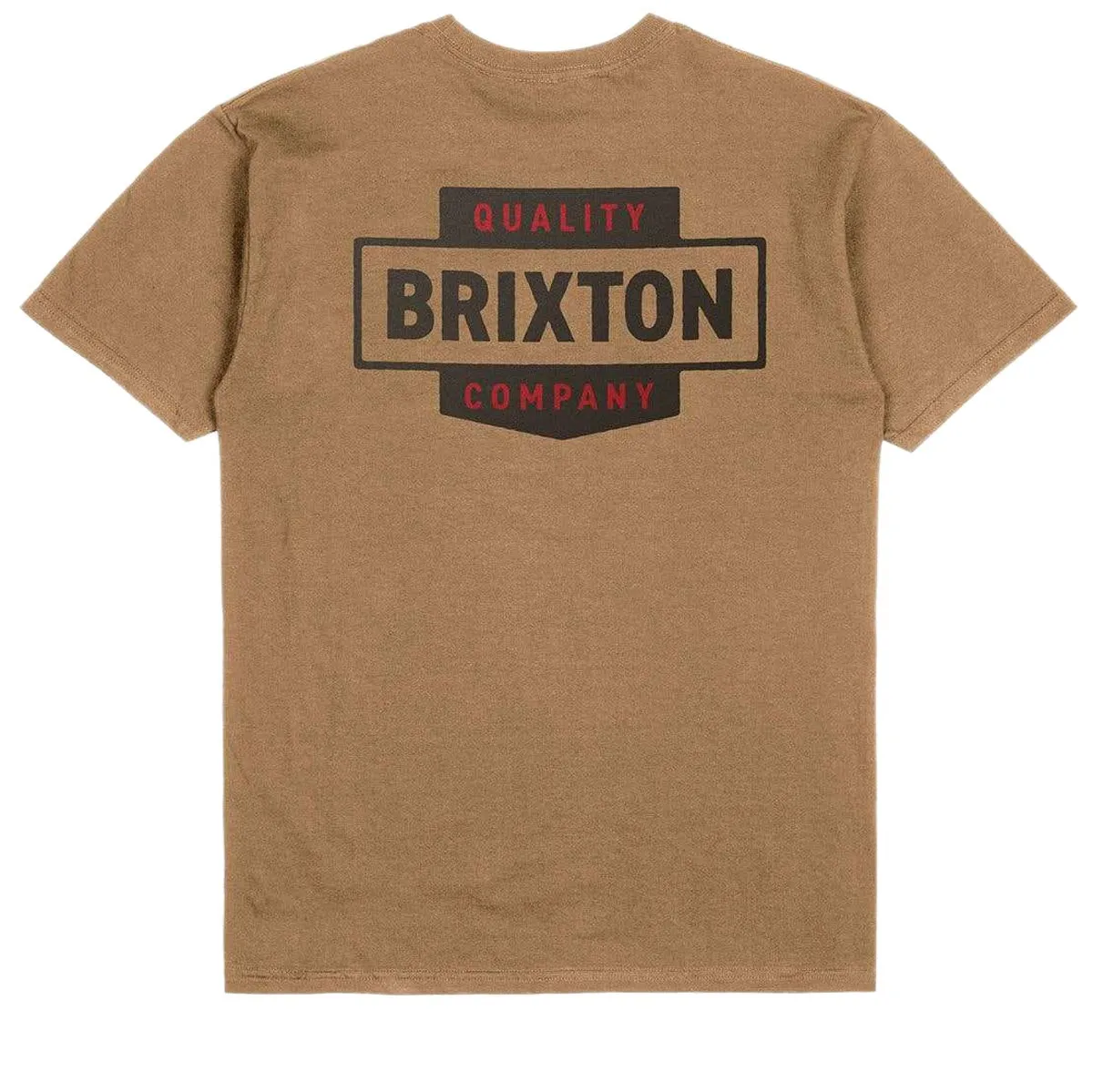 Brixton Osborn T-Shirt - Tobacco Brown Worn Wash