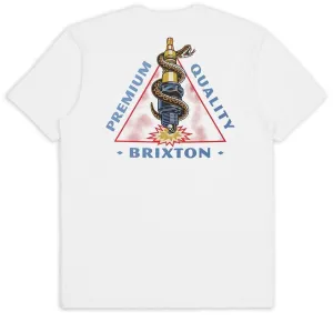 Brixton Sparky Tailored T-Shirt - White