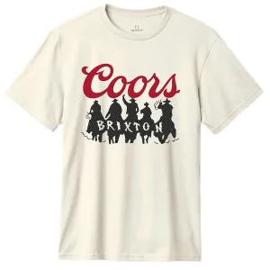 Brixton x Coors Bandit T-Shirt - Natural
