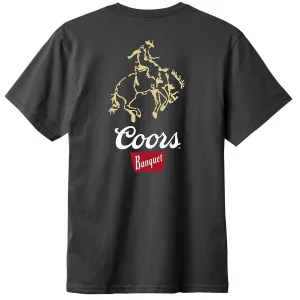 Brixton x Coors Colt T-Shirt - Black