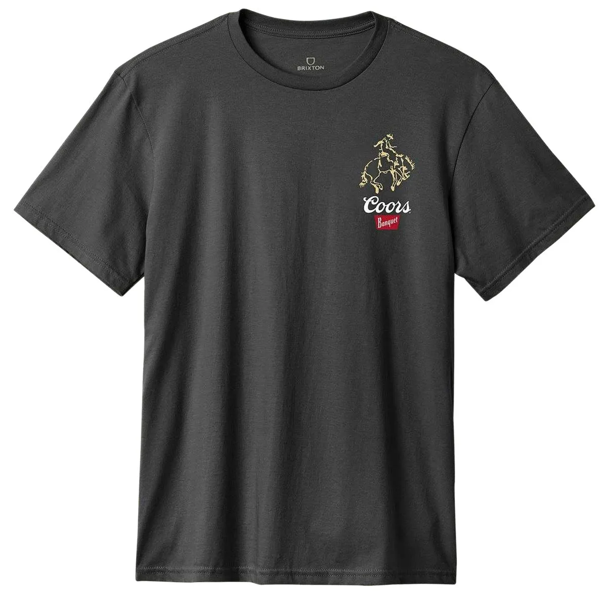 Brixton x Coors Colt T-Shirt - Black
