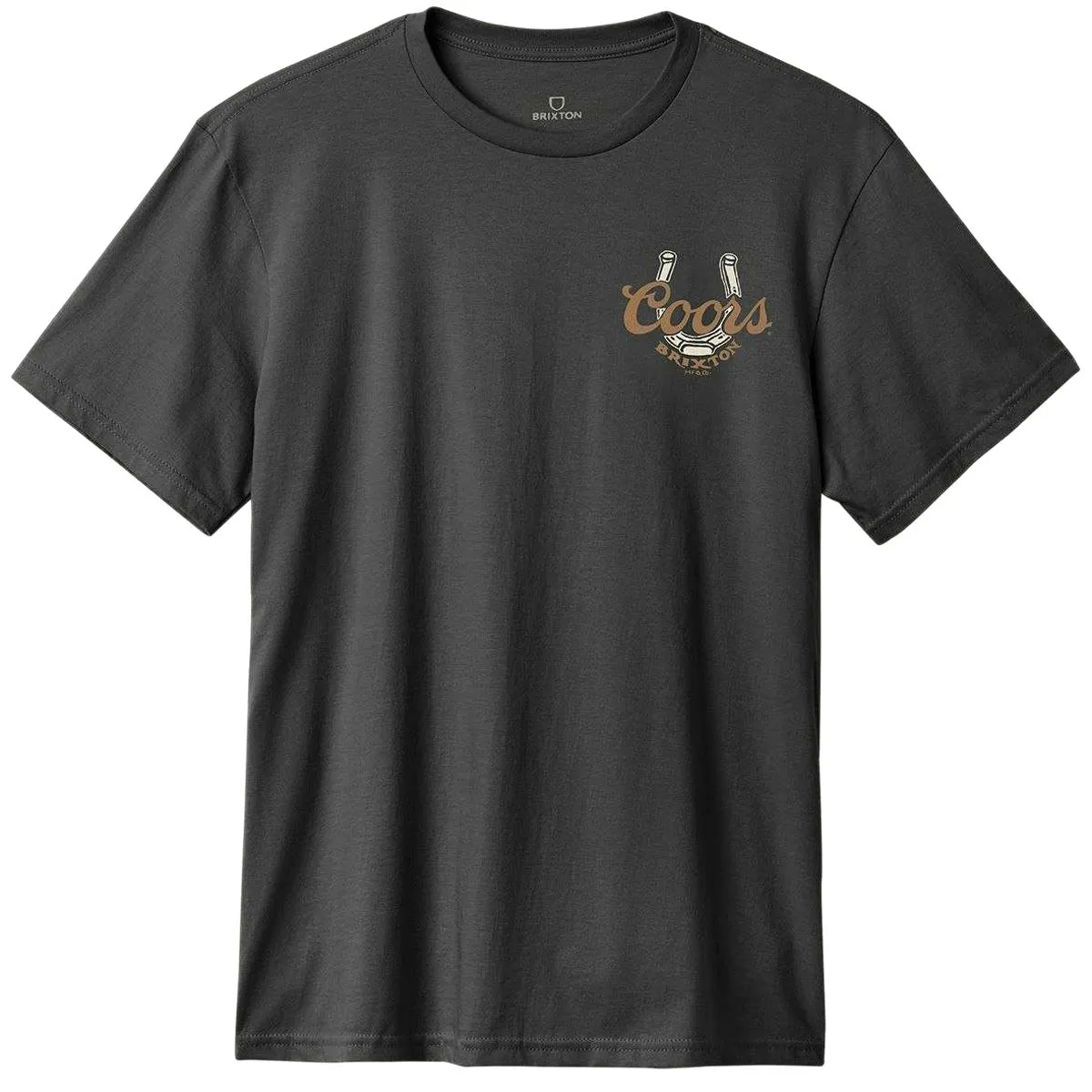 Brixton x Coors Luck T-Shirt - Black