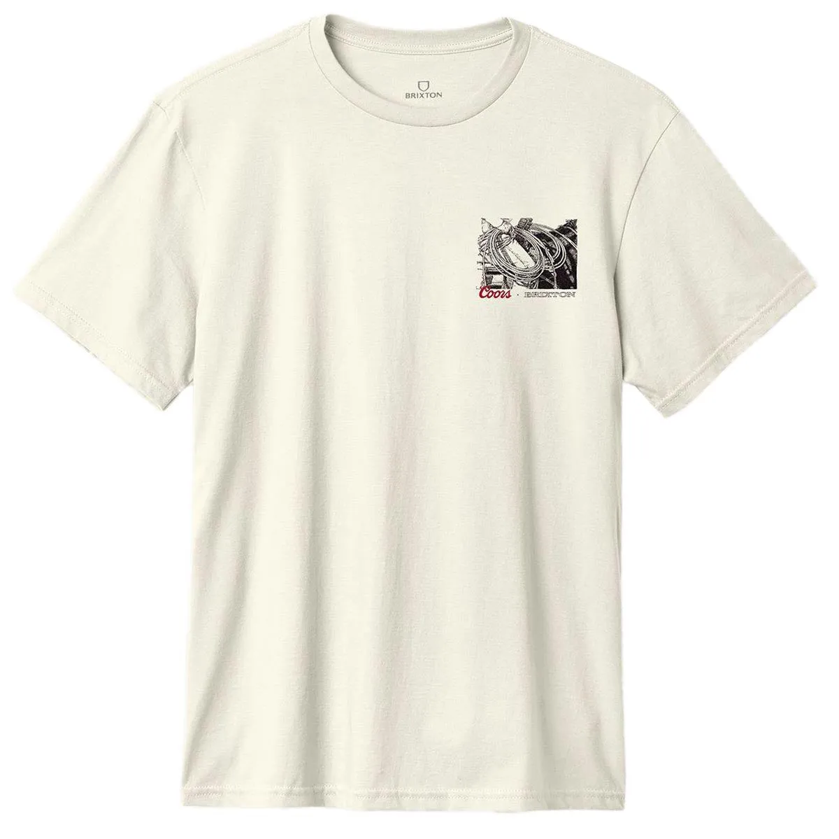 Brixton x Coors Range T-Shirt - Natural