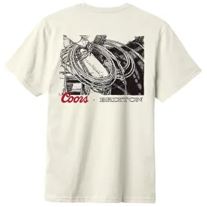 Brixton x Coors Range T-Shirt - Natural