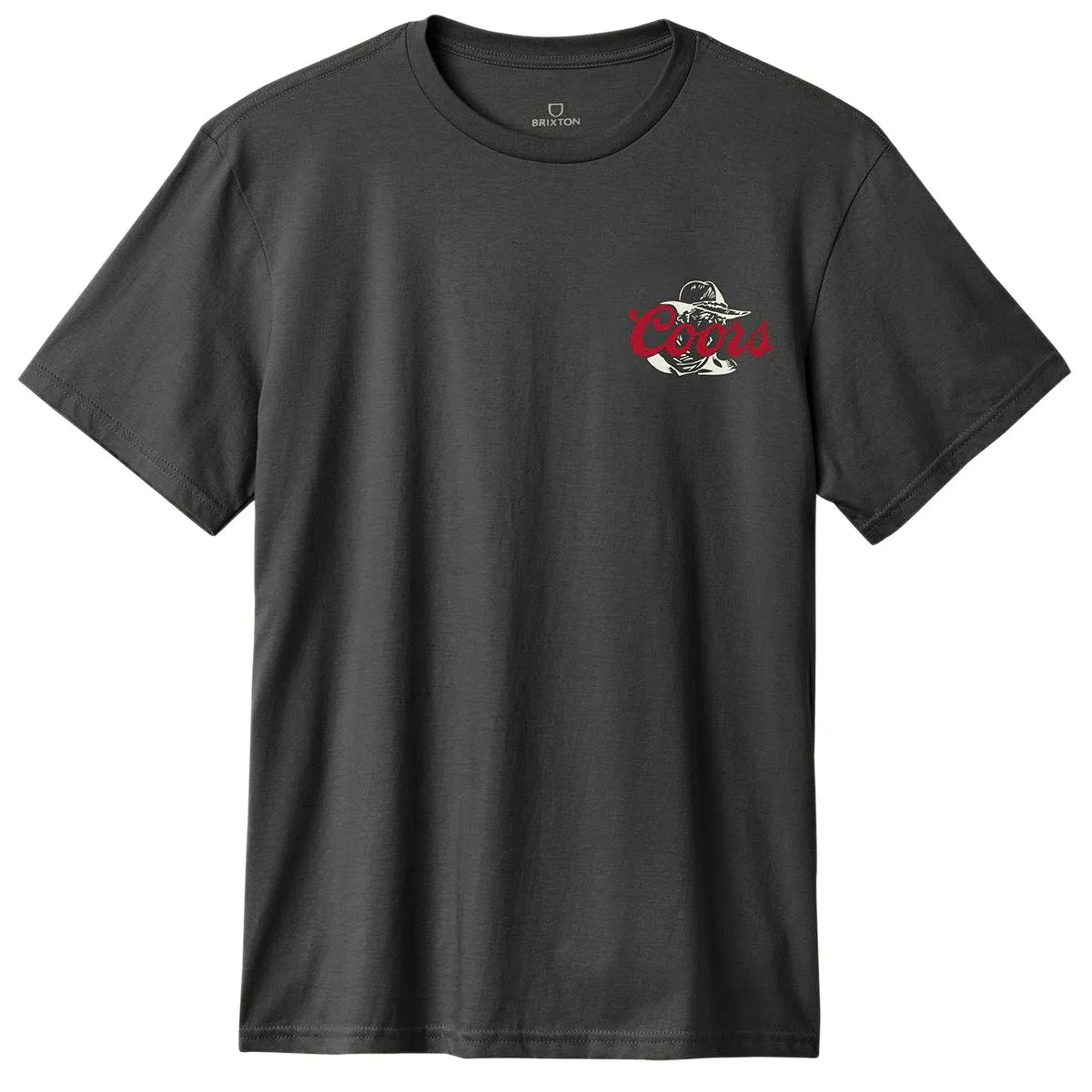Brixton x Coors Wayne T-Shirt - Black