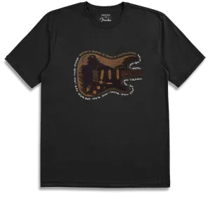 Brixton x Fender Strat Tailored T-Shirt - Black