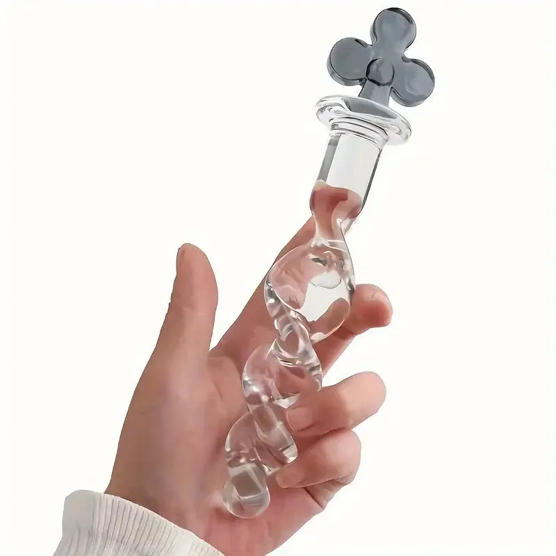 Card Plum Spade Masturbation Butt Plug G Spot Prostate Massager