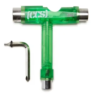 CCS Clear Skateboard Tool - Green