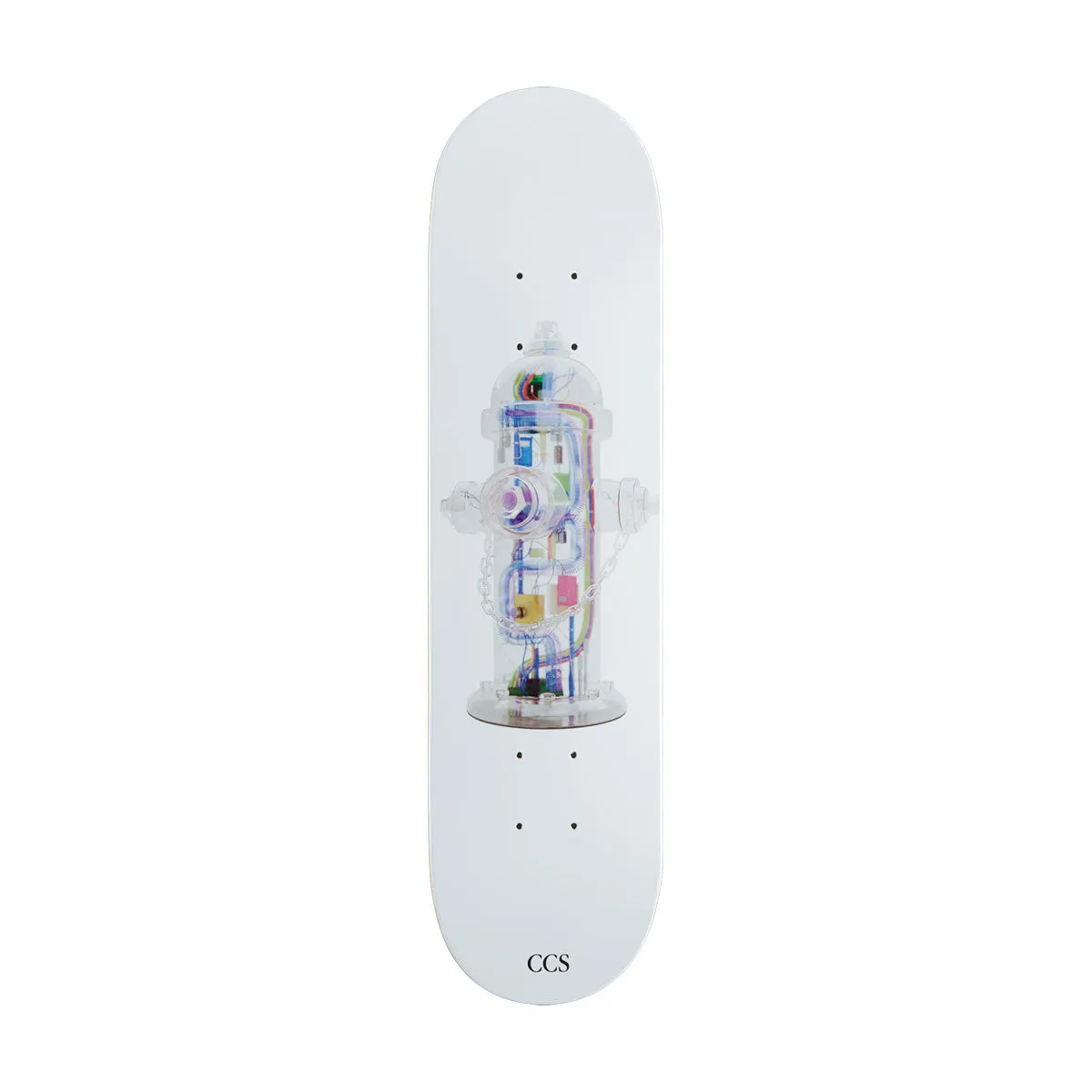 CCS Going Clear Hydrant Mini Skateboard Deck