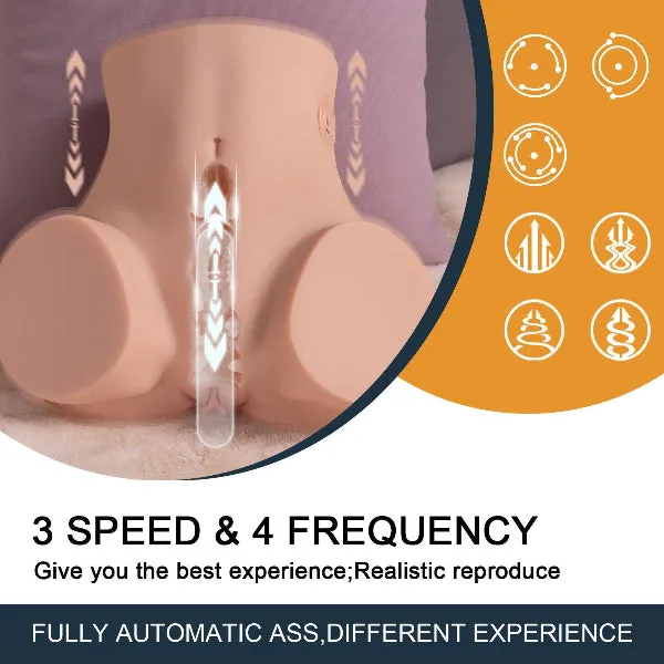 Celia Automatic Suction Sex Doll | 3 Speeds 4 Frequency 16.42lb Realistic Male Masturbator 【US Stock Available Only】
