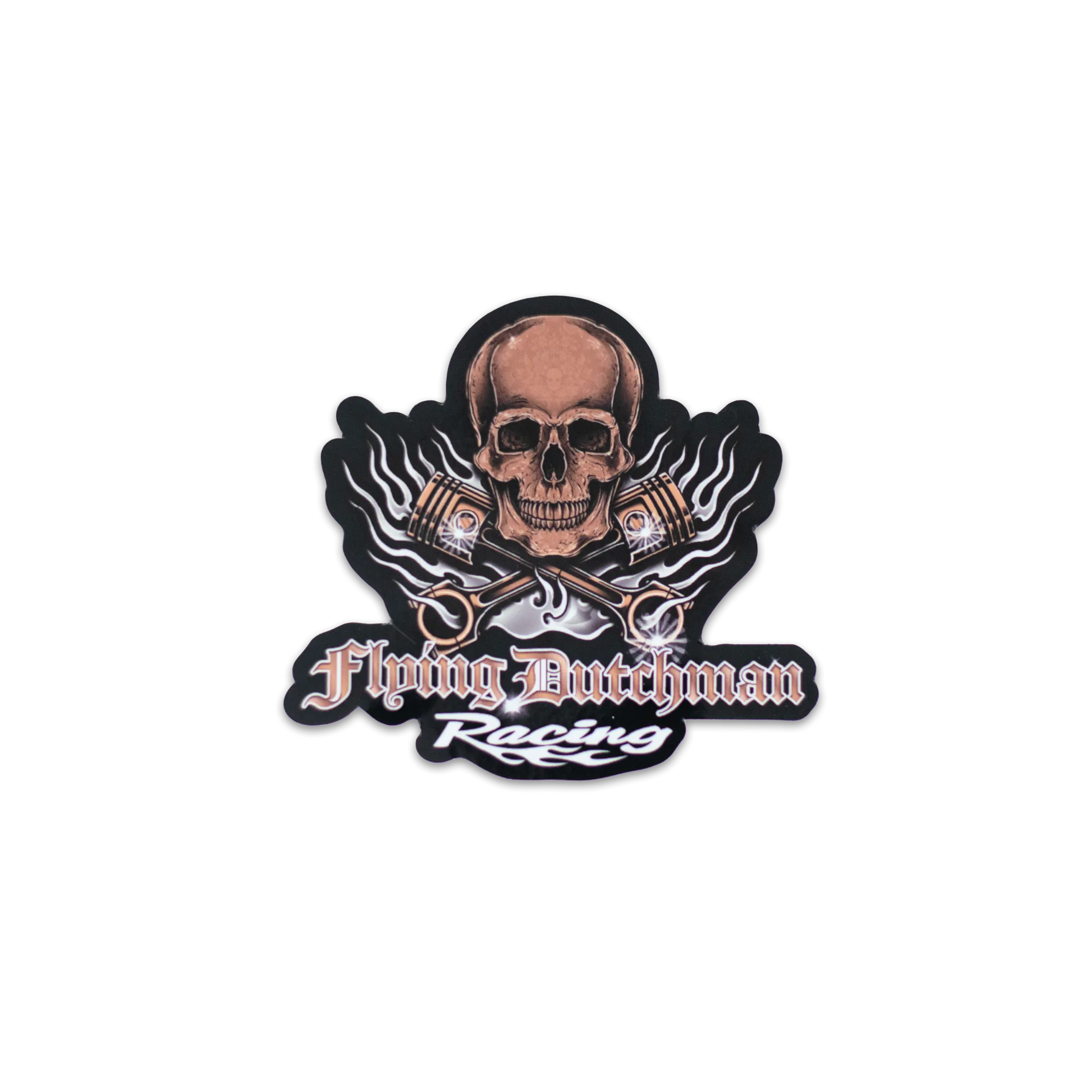 Flying Dutchman Racing Skull Sticker