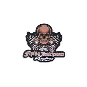 Flying Dutchman Racing Skull Sticker